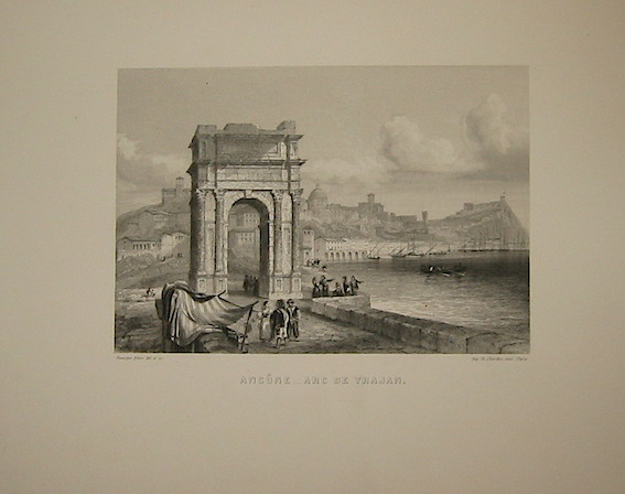 Rouargue (frères) Ancone - Arc de Trajan 1860 ca. Parigi, Imp. Chardon 